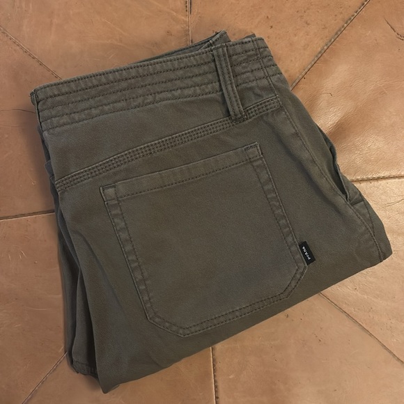 Prana Sancho Boyfriend Pant 10 Rye Green - Picture 9 of 9